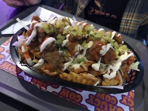 loaded fries   at The Saucy Cow in Dublin