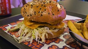 Big wad at The Saucy Cow in Dublin