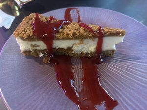 Biscoff cheesecake   at The Saucy Cow in Dublin
