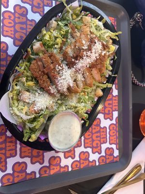 Caesar Salad  at The Saucy Cow in Dublin