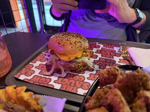 Big Wap Burger  at The Saucy Cow in Dublin