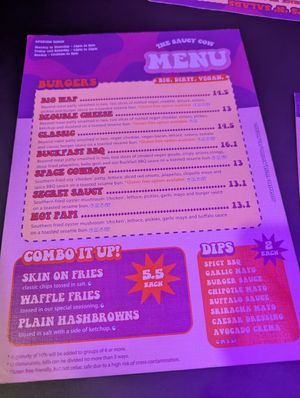  at The Saucy Cow in Dublin