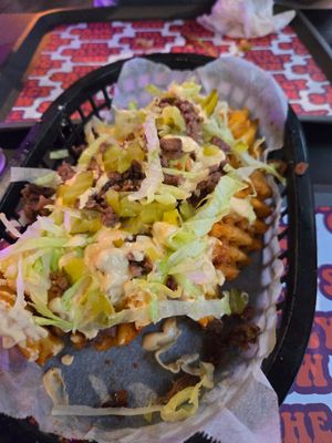 Mcdaddy Fries at The Saucy Cow in Dublin