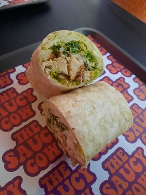 Caesar Wrap at The Saucy Cow in Dublin