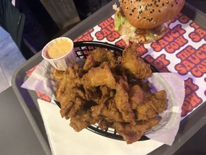 Mushroom popcorn   at The Saucy Cow in Dublin