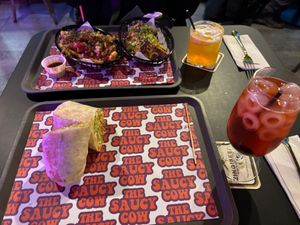 Chick', wrap at The Saucy Cow in Dublin