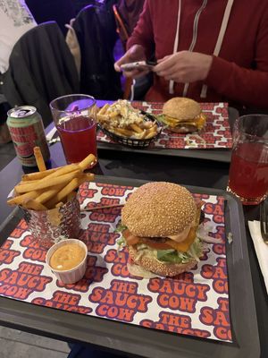 Classic with gluten-free bun   at The Saucy Cow in Dublin