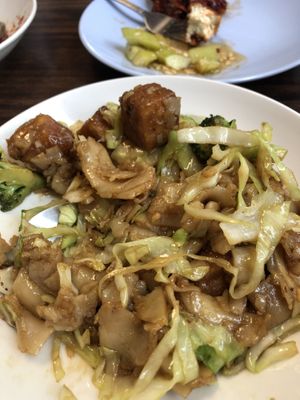 They made vegan chow fun !  at Chopsticks Cuisine in Seattle