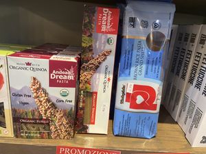 Gluten-free and vegan quinoa and pasta  at Agata & Valentina Annex in New York City