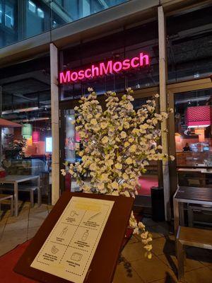 Front of the restaurant at MoschMosch - Europa-Allee in Frankfurt