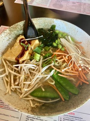 vegan Ramen „Frühlingserwachen“  at MoschMosch - Europa-Allee in Frankfurt