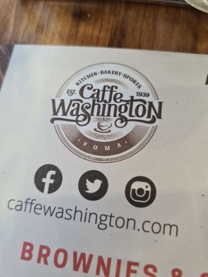 Caffe Washington Rome. at Caffe Washington in Rome