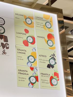   at Venchi in Florence