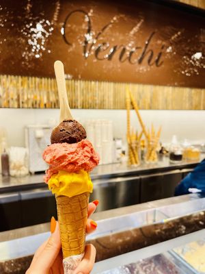   at Venchi in Florence