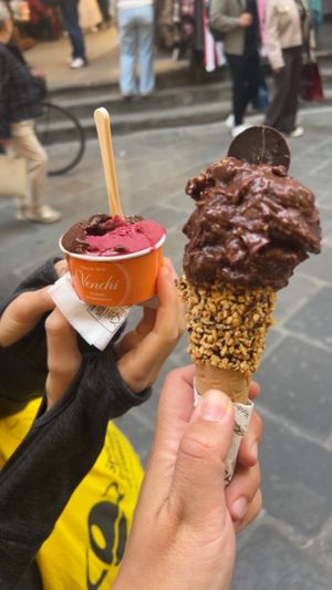   at Venchi in Florence