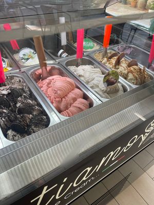   at Gelatiamo in Rhodes