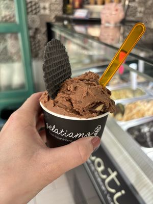   at Gelatiamo in Rhodes