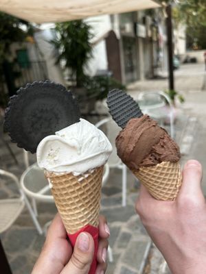   at Gelatiamo in Rhodes