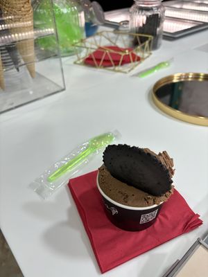   at Gelatiamo in Rhodes