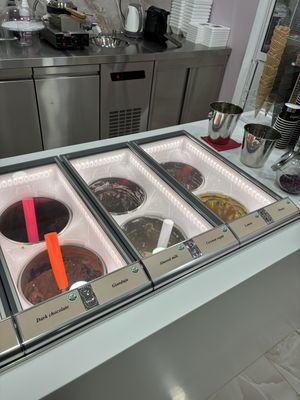   at Gelatiamo in Rhodes