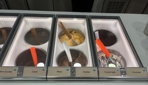   at Gelatiamo in Rhodes