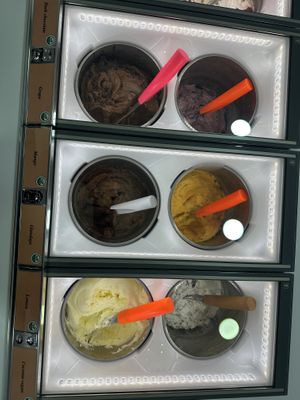   at Gelatiamo in Rhodes