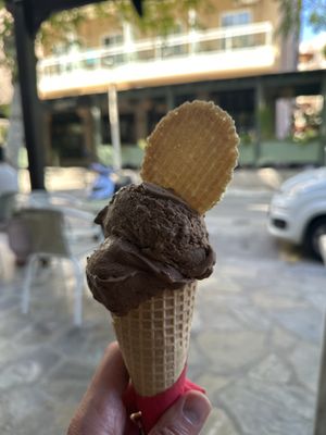   at Gelatiamo in Rhodes