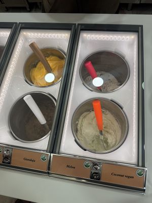   at Gelatiamo in Rhodes