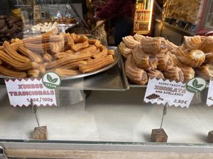 Xurros   at Xurreria Trebol in Barcelona