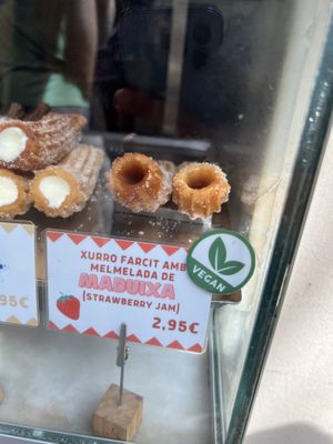 Vegan jam  at Xurreria Trebol in Barcelona