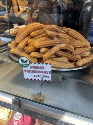 Vegan classic  at Xurreria Trebol in Barcelona