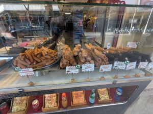 3 vegan options at Xurreria Trebol in Barcelona