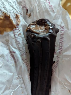 Double chocolate - nice, but I think the single one is nicer tbh at Xurreria Trebol in Barcelona