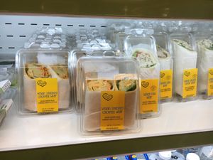 Vegan wrap at JFK - Hudson - T4 in Jamaica