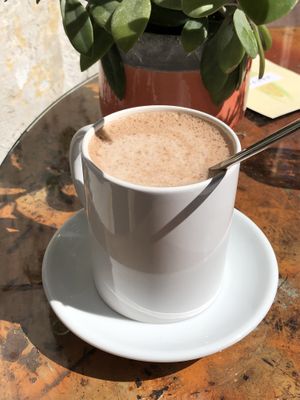 Oat Hot Chocolate   at Andreas Muschler in Freising