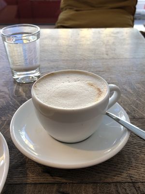 Oat cappuccino   at Andreas Muschler in Freising