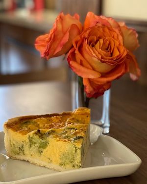 Vegan Quiche  at Ayla's Bagel & Coffee in Woodbury