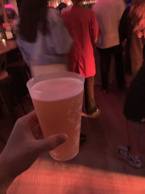 Local craft beer  at Cvi Parkas in Vilnius