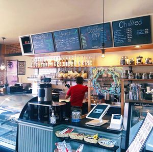counter ordering station   at Chestnut Hill Cafe in Lancaster