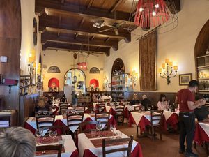 It got very busy soon after this was taken   at Lorenzo de' Medici in Florence