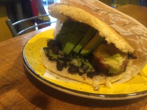 Damn, can't remember what this was called! at Arepera Maracay in Zagreb