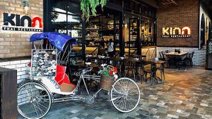 Front of restaurant at Kinn Thai in Mill Park