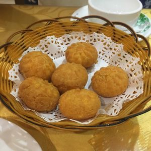 Sweet potato things at Beijing Zheng Long Zhai in Beijing