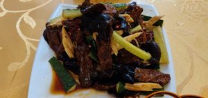 mockeat with fuzhu at Beijing Zheng Long Zhai in Beijing