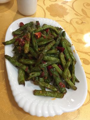 Spicy beans at Beijing Zheng Long Zhai in Beijing