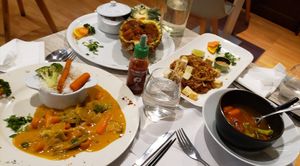 Wok, sweet and sour pineapple, pad Thai, Tom yum soup at Pho 8 in Cluses