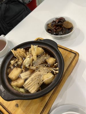 Bak Kut Teh and Too Kha Chor   at Bodhi Tree Vegetarian Cafe - 菩提树 in Penang