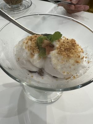 Coconut Ice Cream  at Bodhi Tree Vegetarian Cafe - 菩提树 in Penang