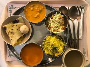 Lunch at Sattva - Tverskaya in Moscow