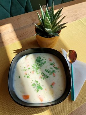 Krupnik jak u babci 🥰 at Strąk Man in Banino